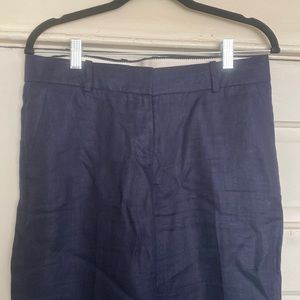 Beautiful, linen J. Crew work pants